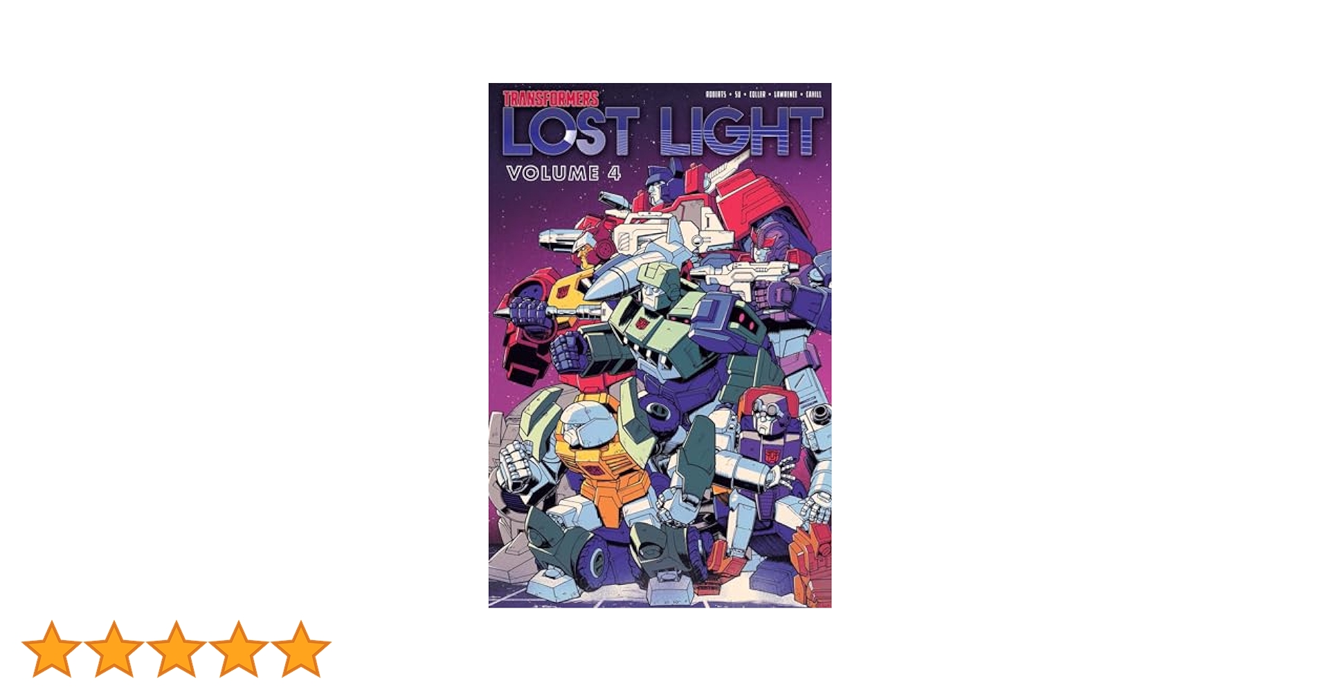 Amazon | Transformers: Lost Light, Vol. 4 | Roberts, James